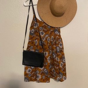 Madewell cotton babydoll mini dress